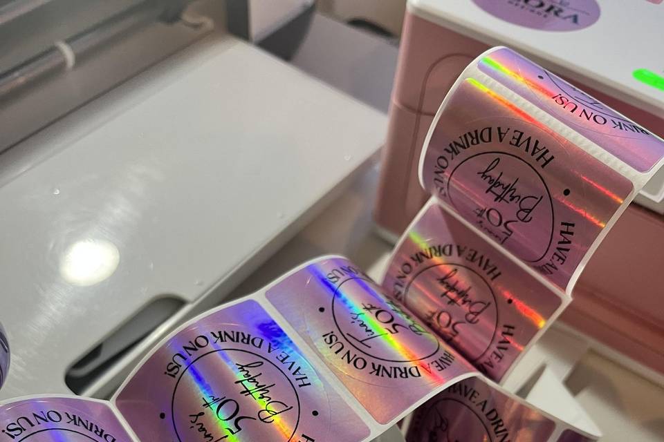 Holographic Stickers