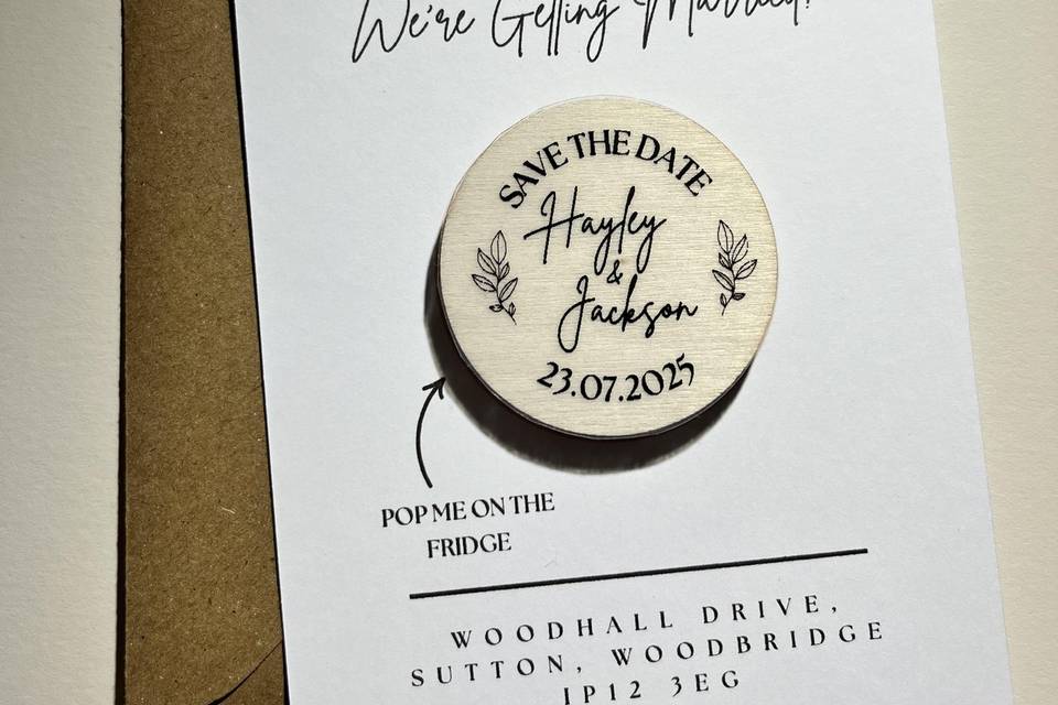 Personalised Invites