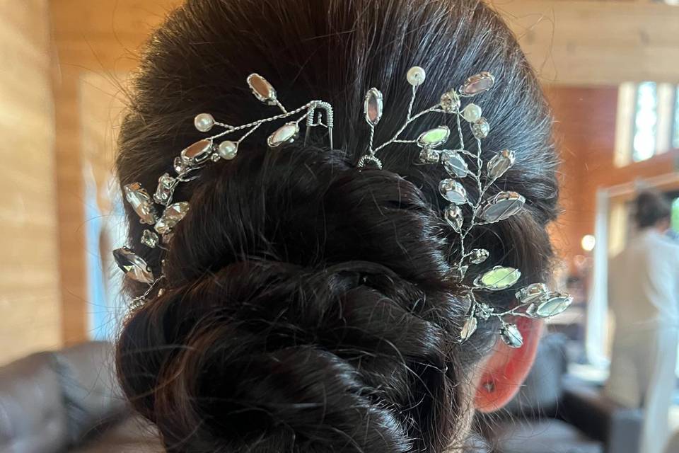 Styling for longer hair