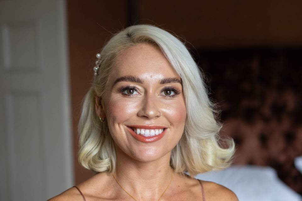 Great look for shorter hair