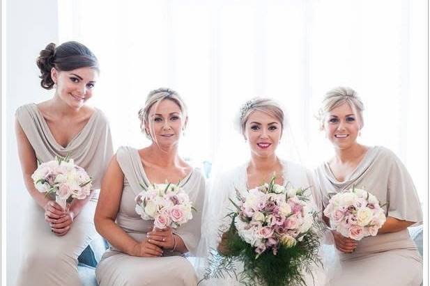 Bridal party styling