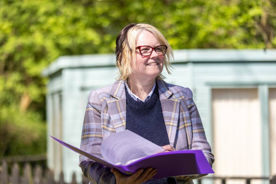 Becky Jones, Celebrant