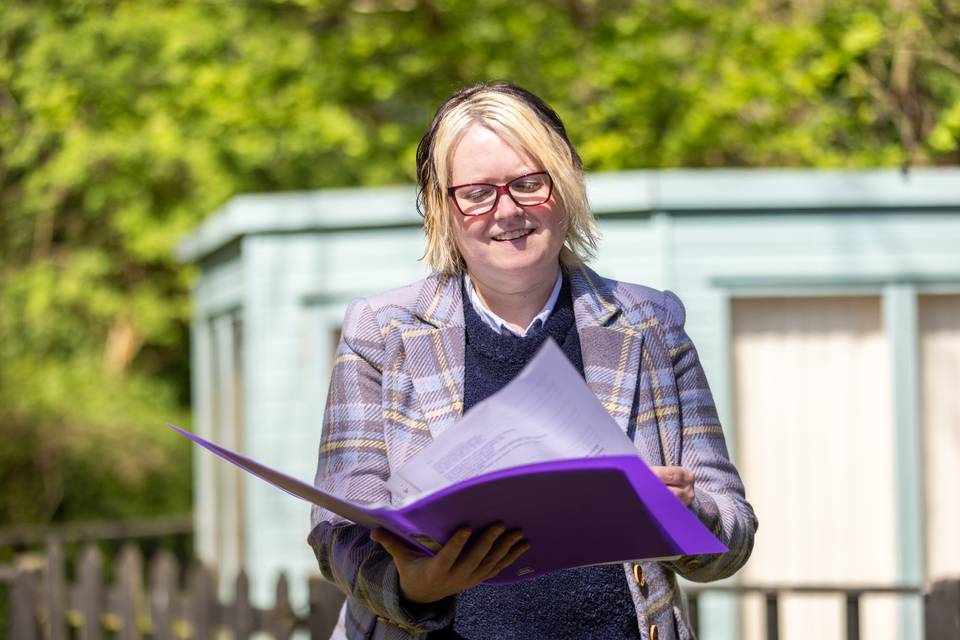 Becky Jones, Celebrant