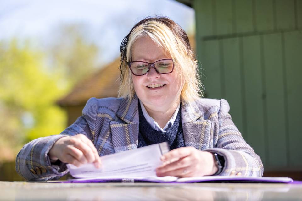 Becky Jones, Celebrant