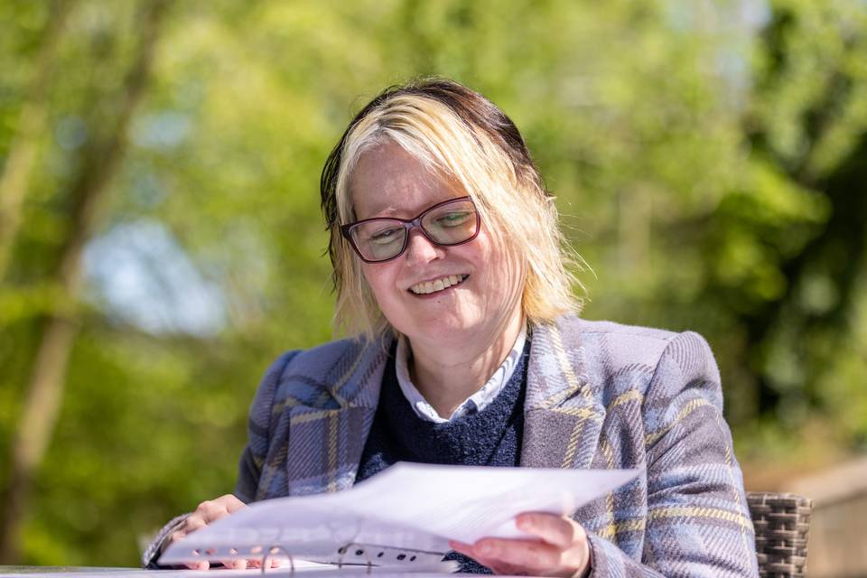 Becky Jones, Celebrant