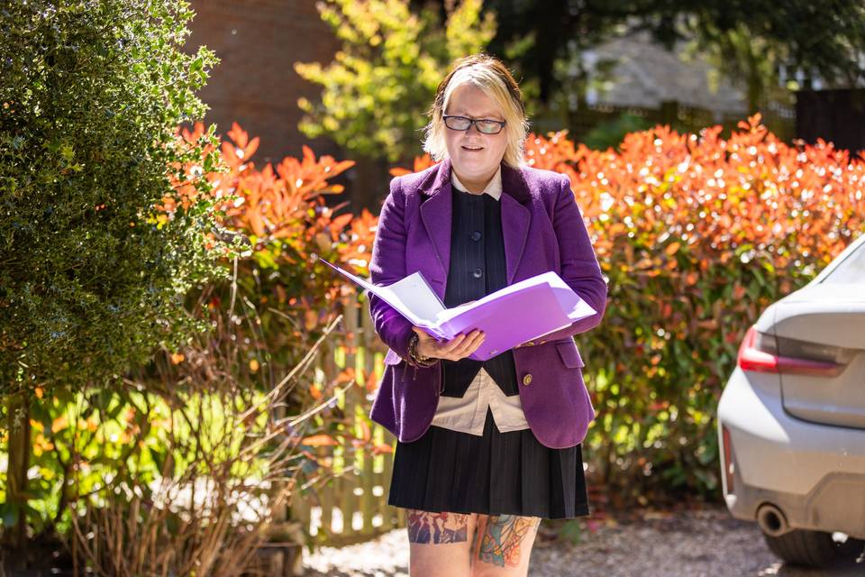 Becky Jones, Celebrant