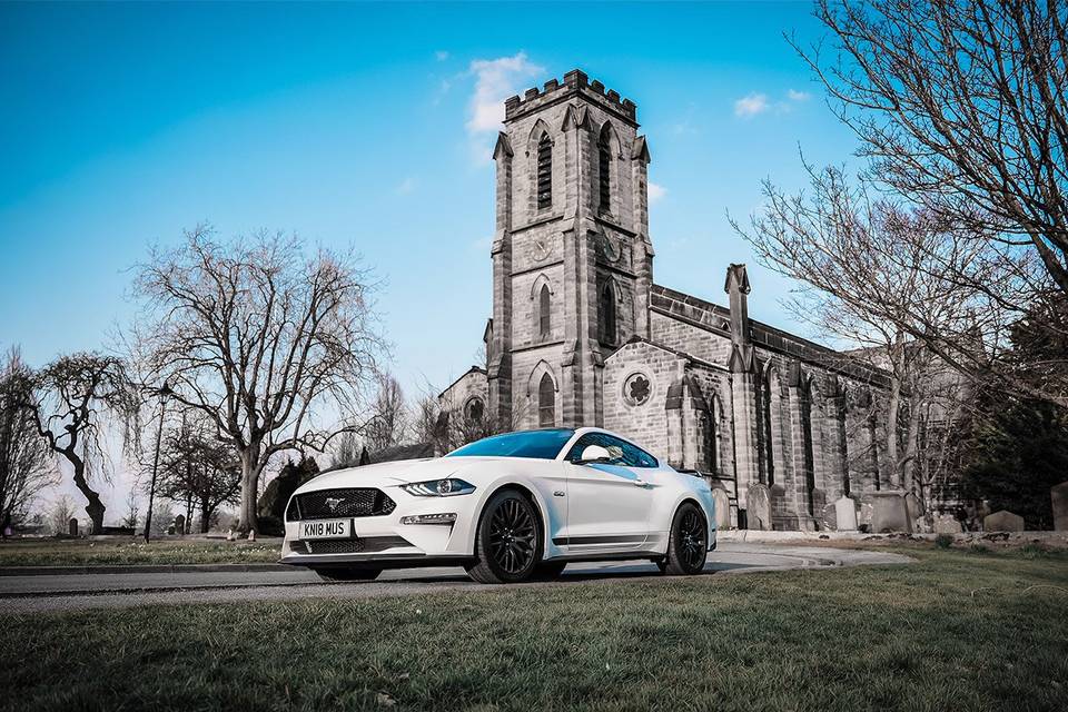 Ford Mustang Wedding Car Hire