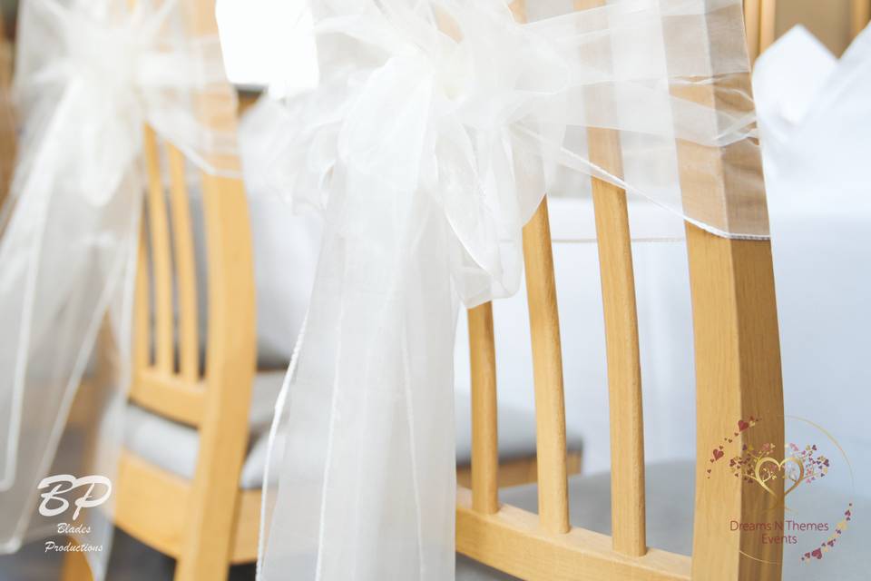 Chair sashes