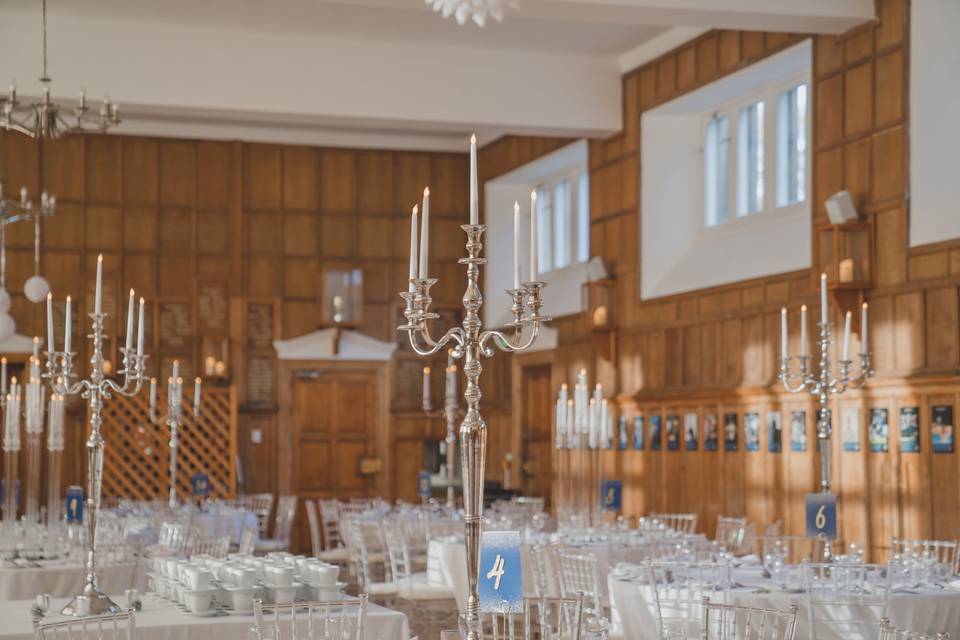 Silver Candelabras