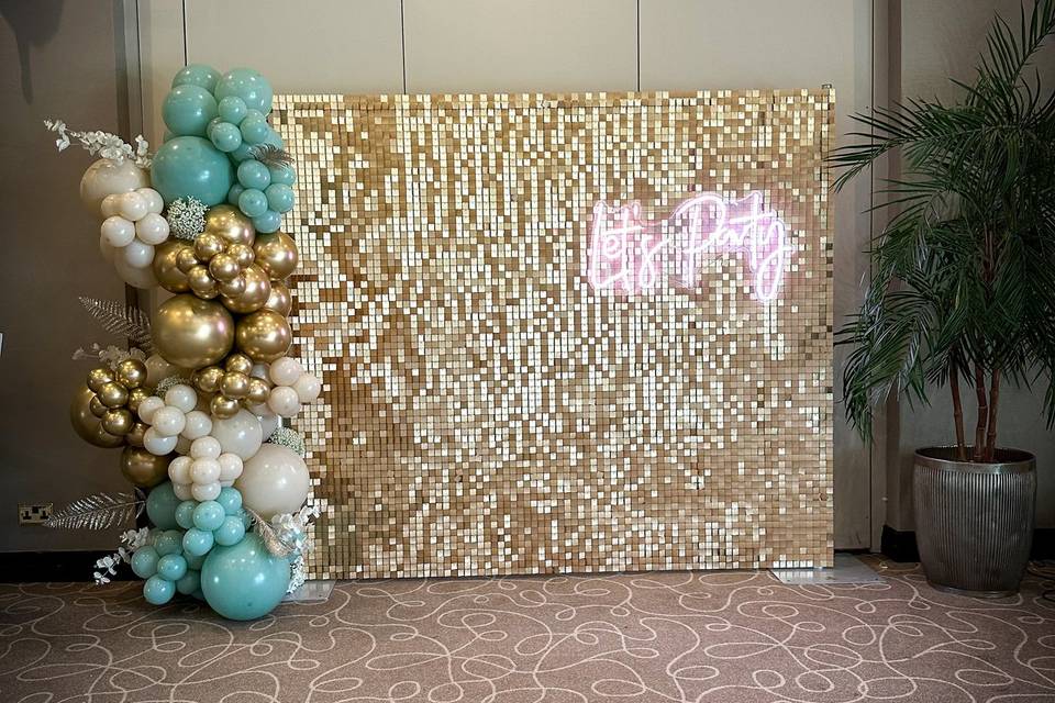 Sequin Wall