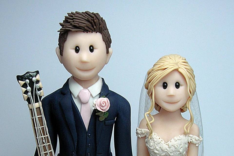 Guitar Cake Topper