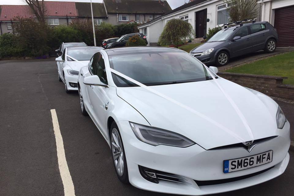 Tesla Wedding Cars Scotland