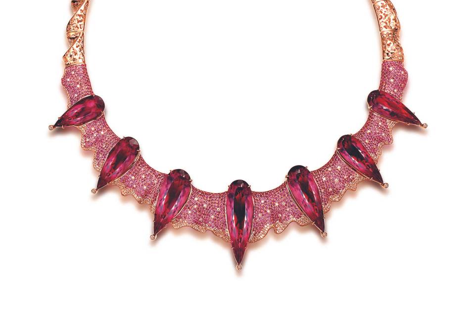 Rubellite Neckpiece