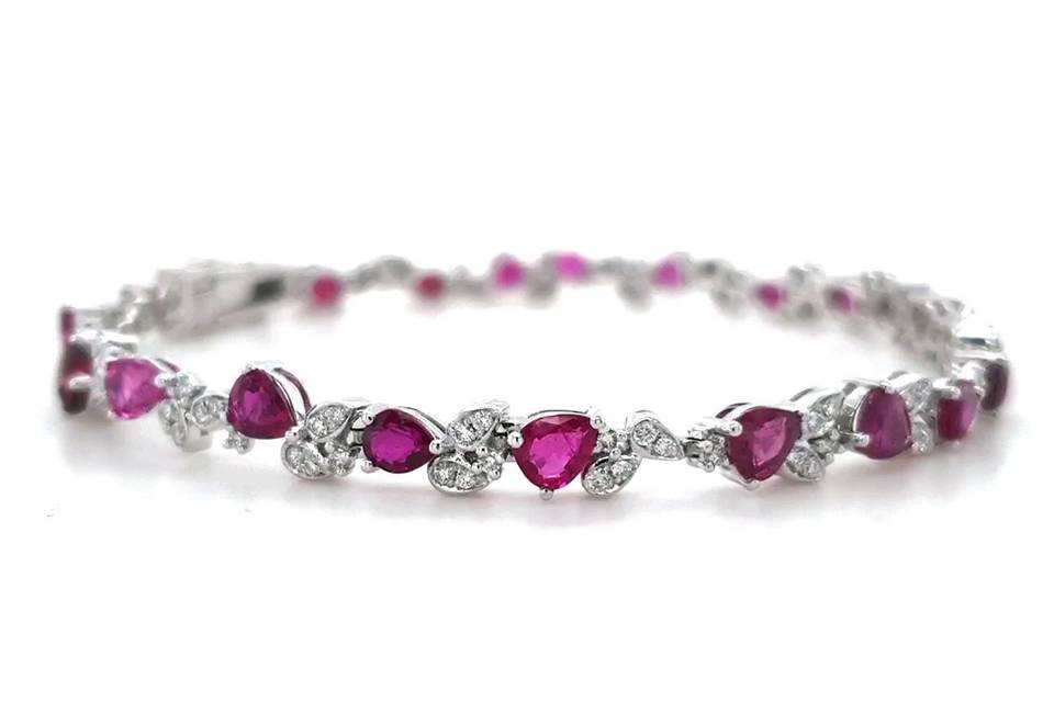 Ruby and Diamond Bracelet