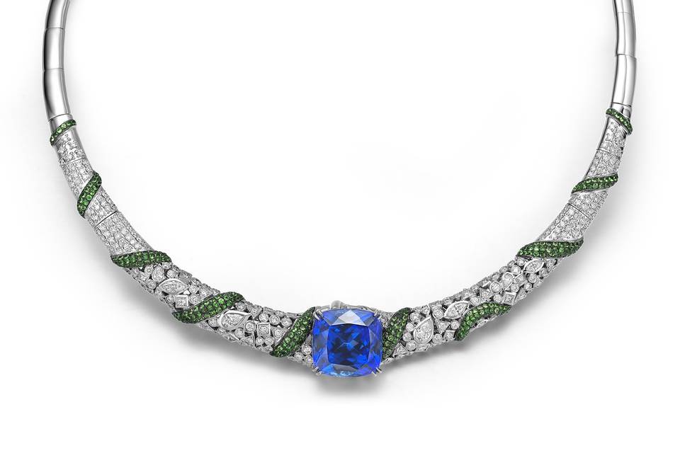 Tanzanite & Emerald