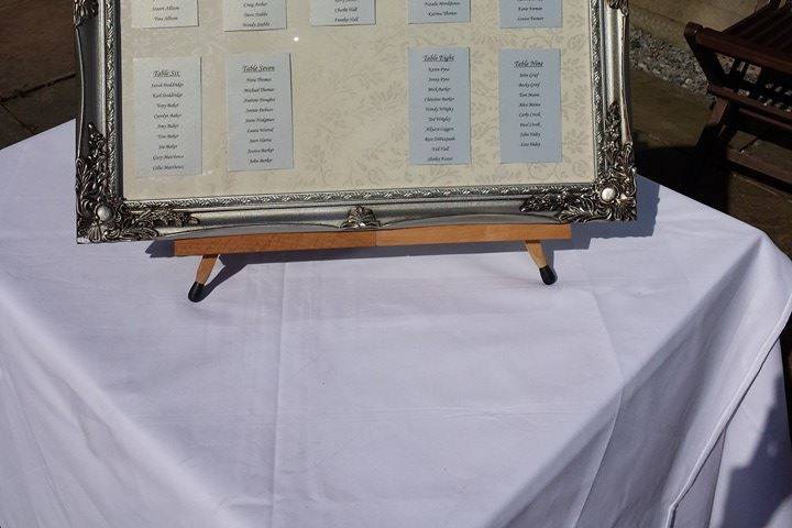 Table plan