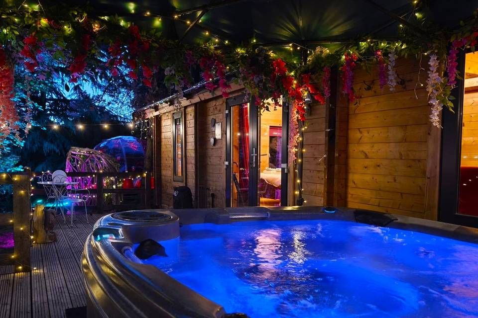 Fairly Lit Hot Tub NIghts