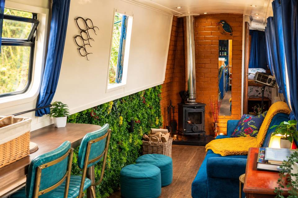 Luxury Canal Boat Interiors