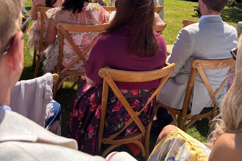 C & J summer wedding