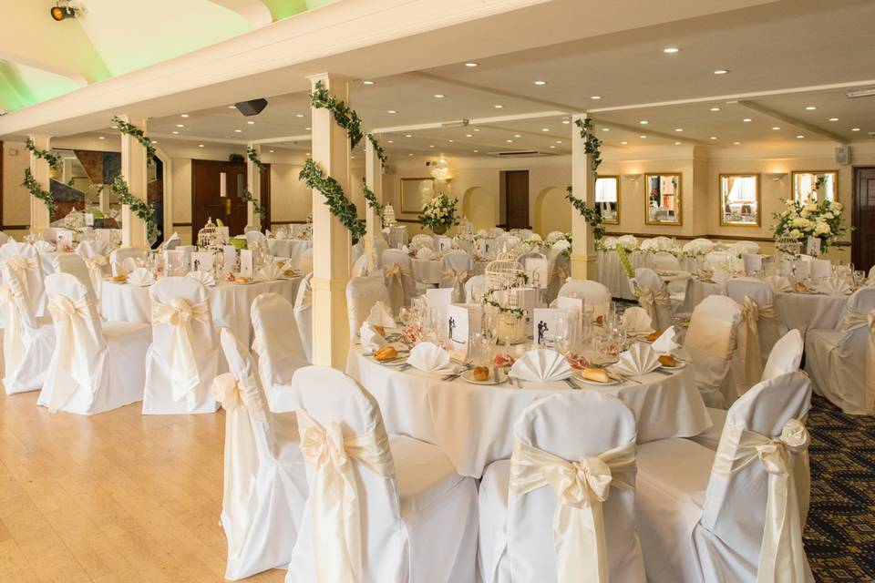 Wedding Breakfast set up