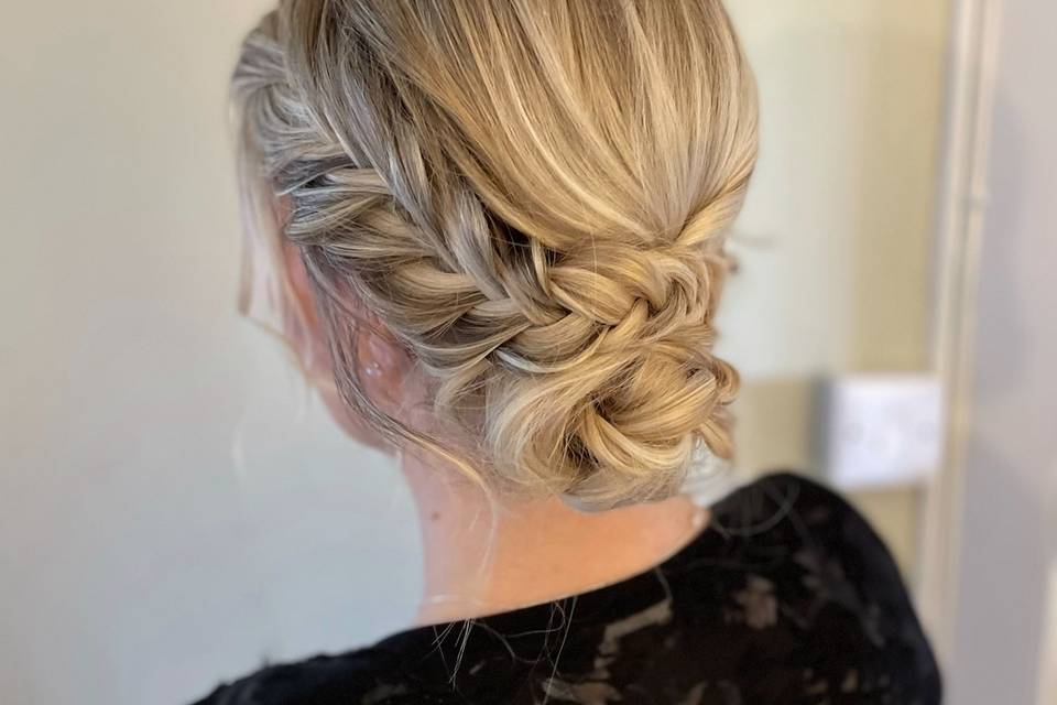 Classic updo