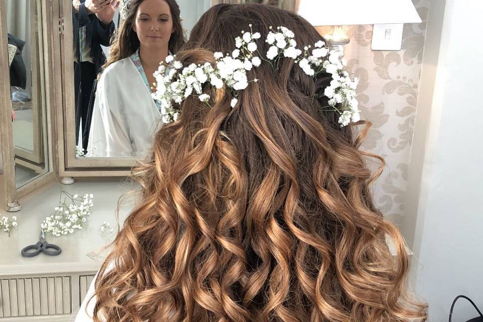 Curl Bridal Hair