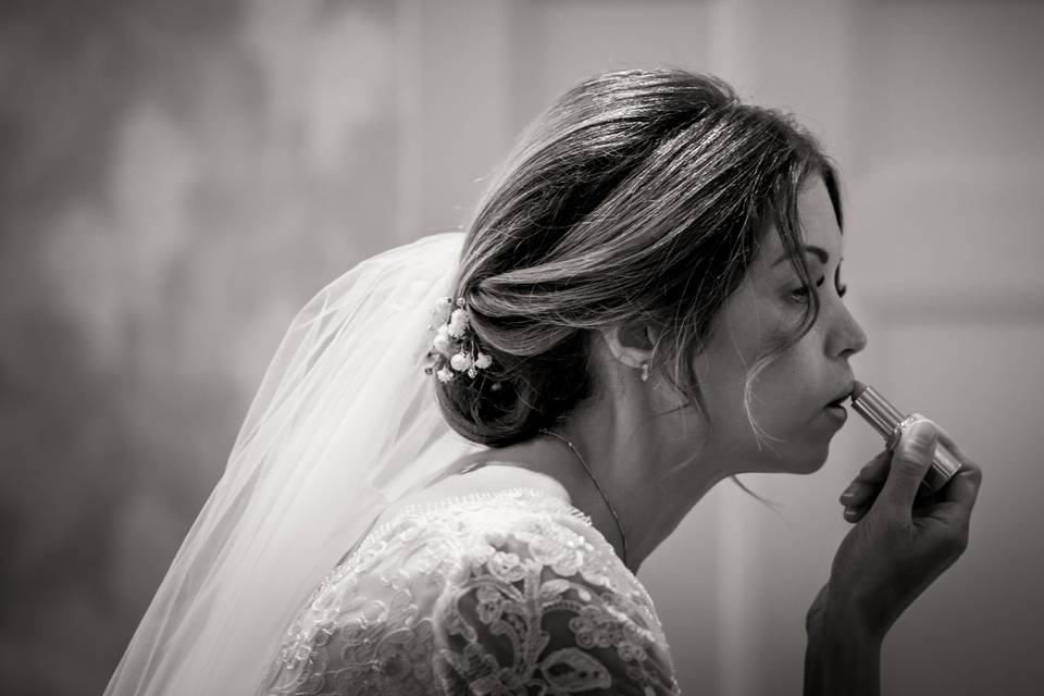 Bridal Hair in Hampshire Bride