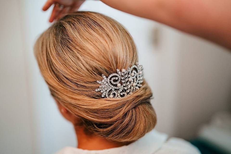 Classic chignon