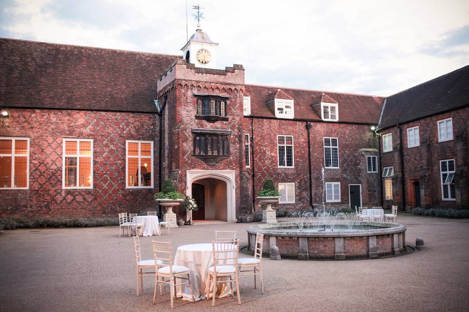 Reception Tudor Courtyard