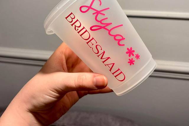 Plastic cups