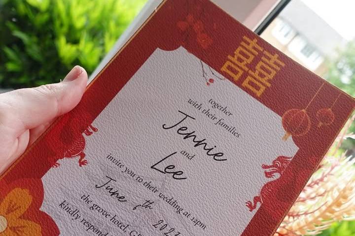Wedding invitations