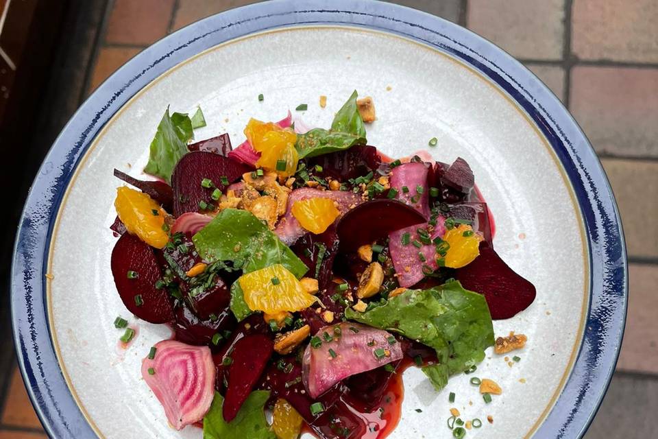 Beetroot and Orange Salad