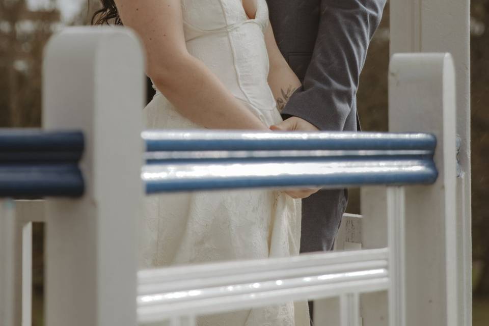 Intimate wedding photographer