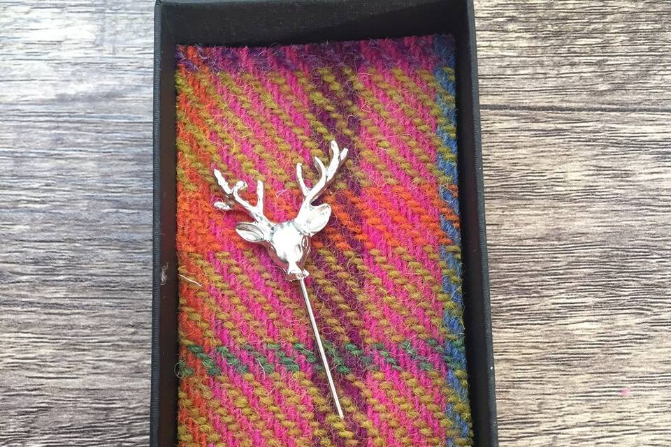 Stag Tie Pin