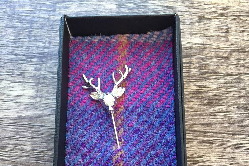 Stag Tie Pin