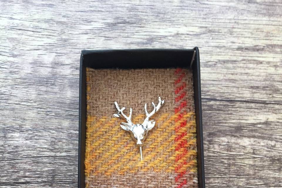Stag Tie Pin