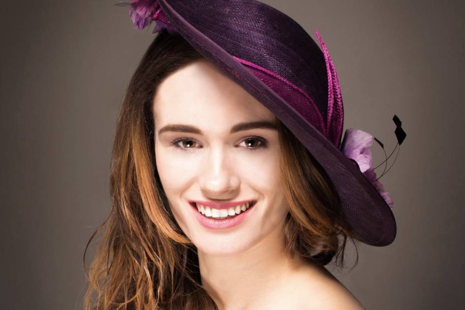 Blossom bespoke hat