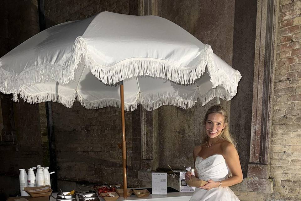 Pancake cart