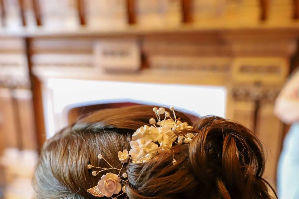 Bridal hair