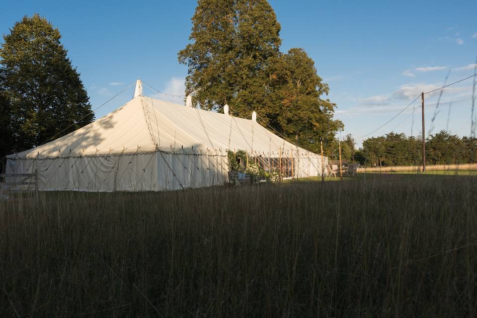 Wedding marquee