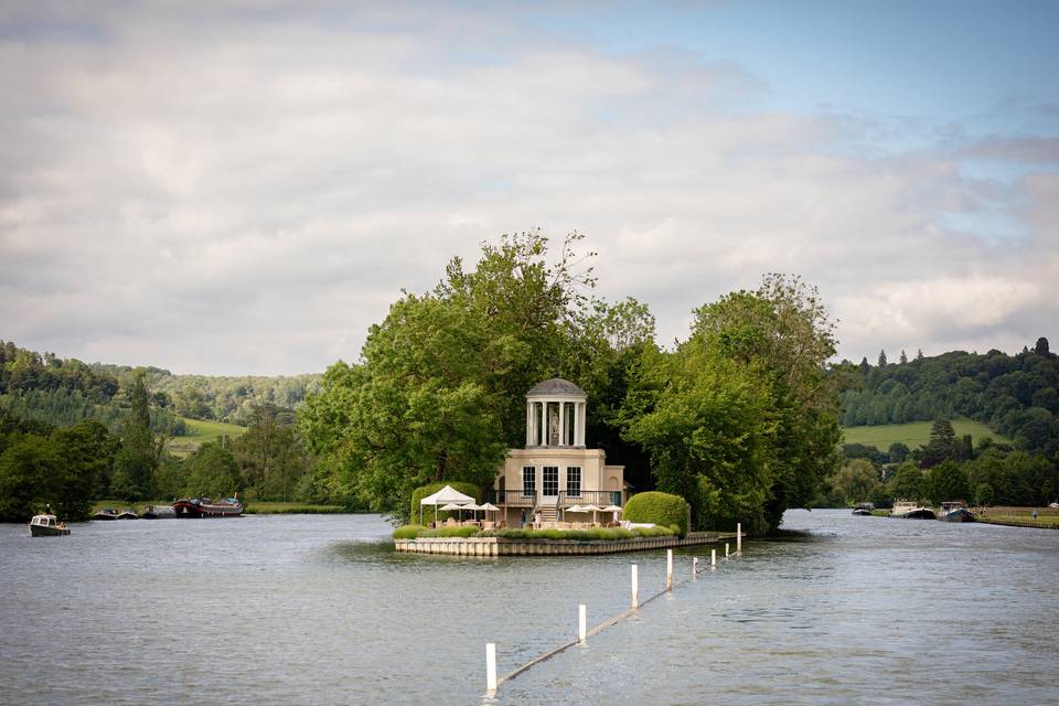 Temple Island Wedding Ceremony