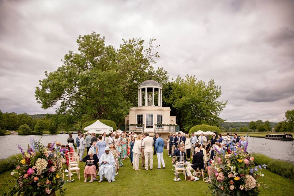 Wedding guests