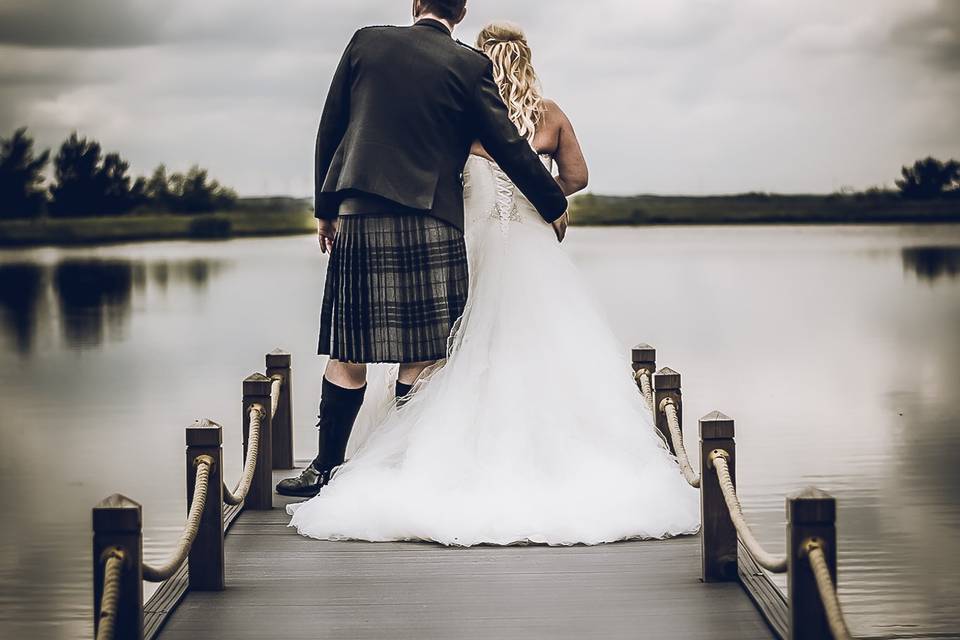 On the jetty