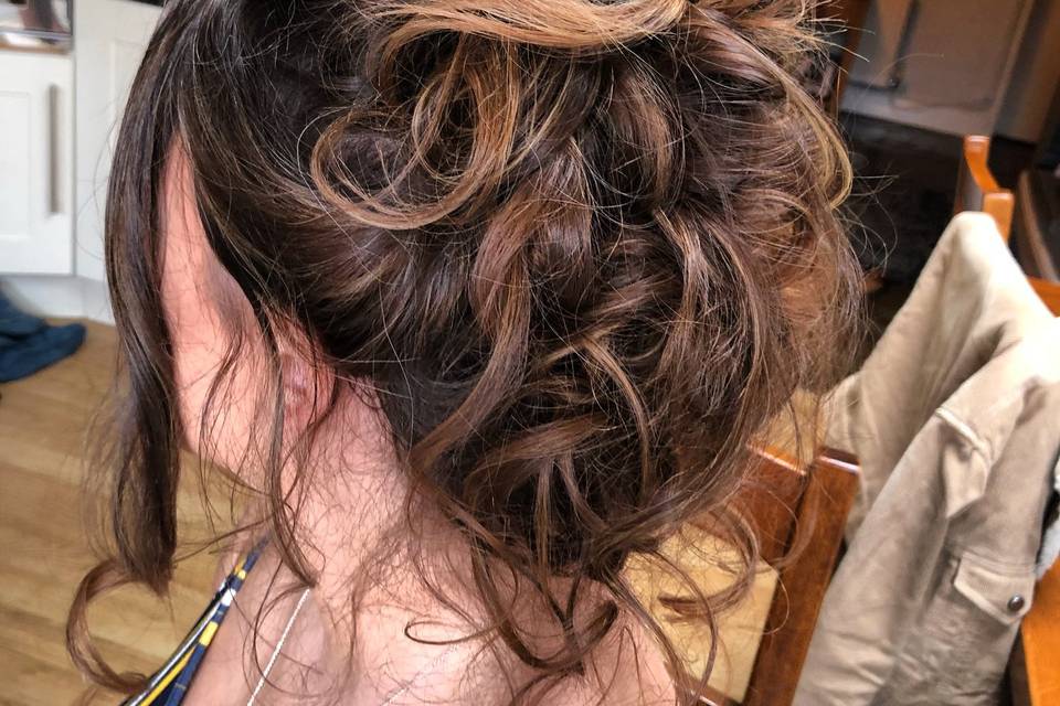 Boho Hair Up