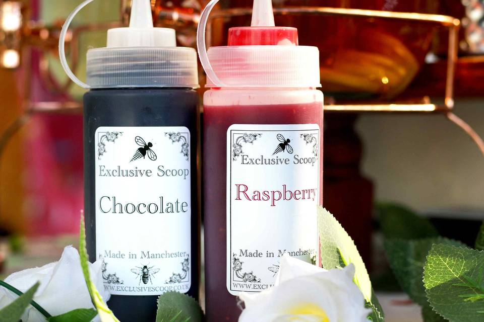 Hand made sauces