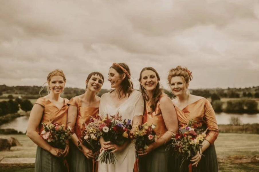 Bridal & bridesmaids