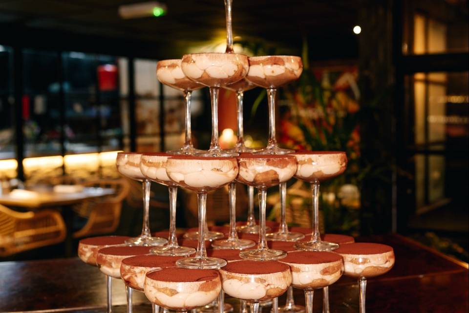 Tiramisu Coupe Tower