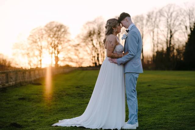 Sunset at pratis barns