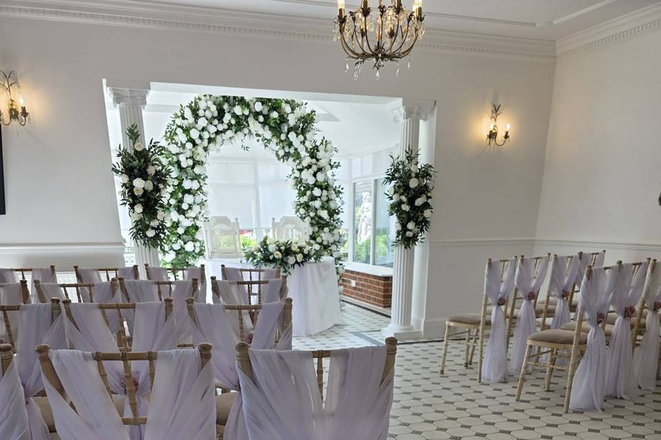Wedding at Stanwick hotel