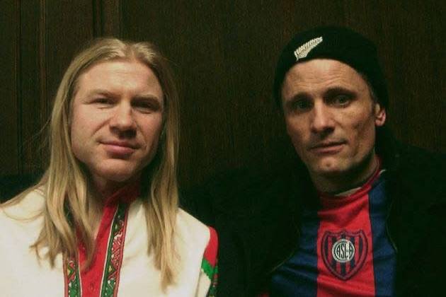 With Viggo Mortensen